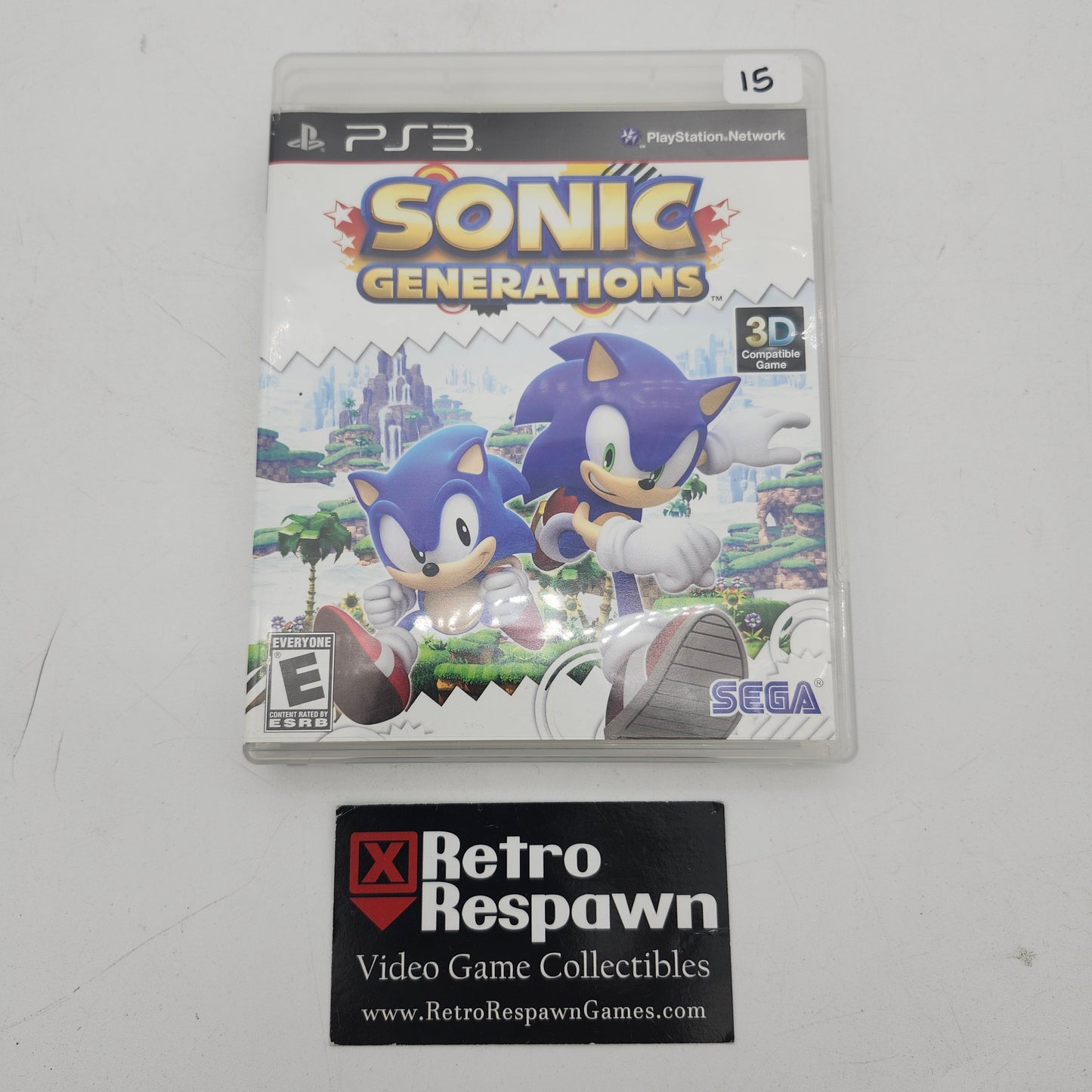 Sonic Generations - Playstation 3 (Complete)