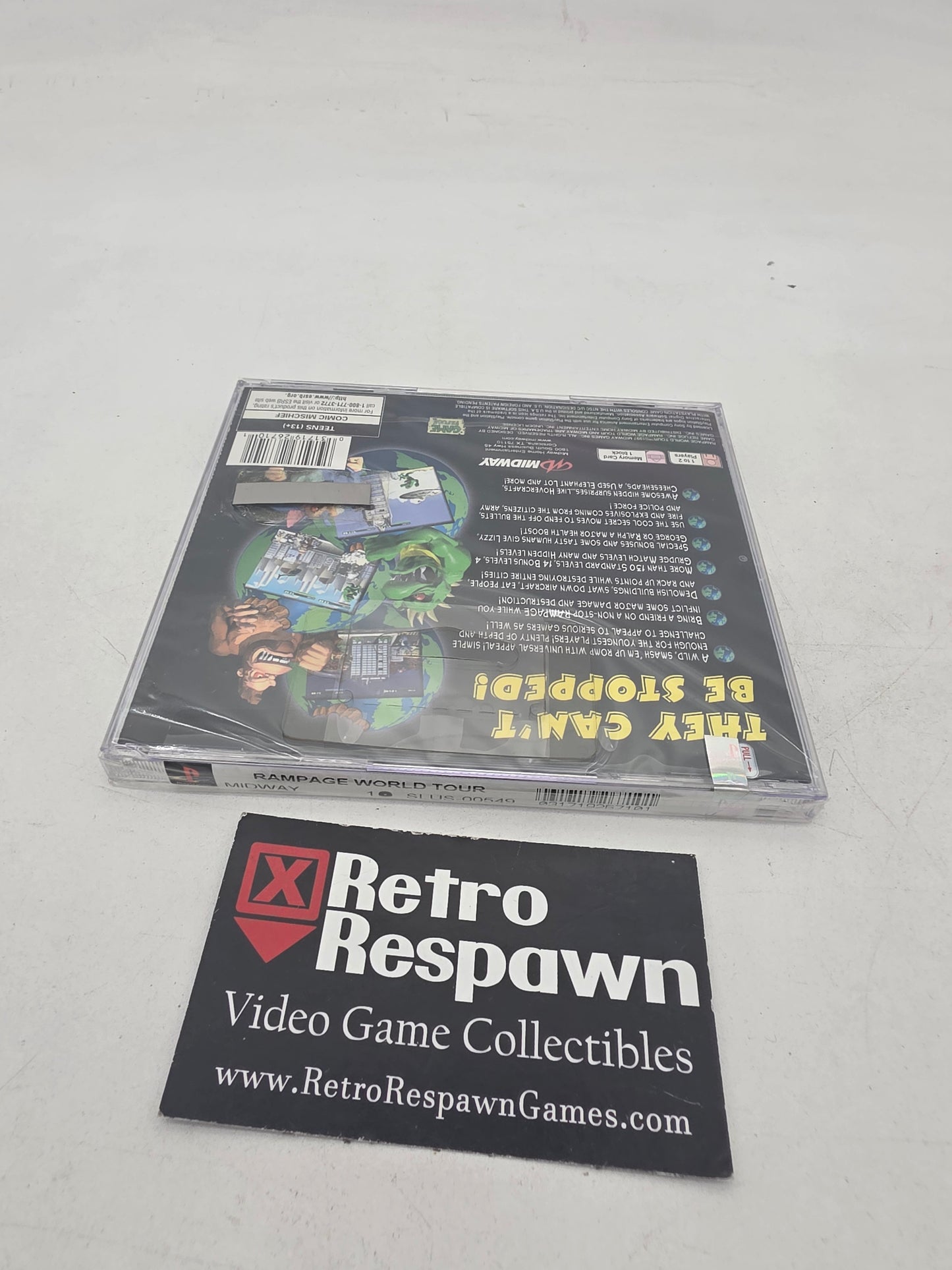 Rampage World Tour - Playstation (Sealed)