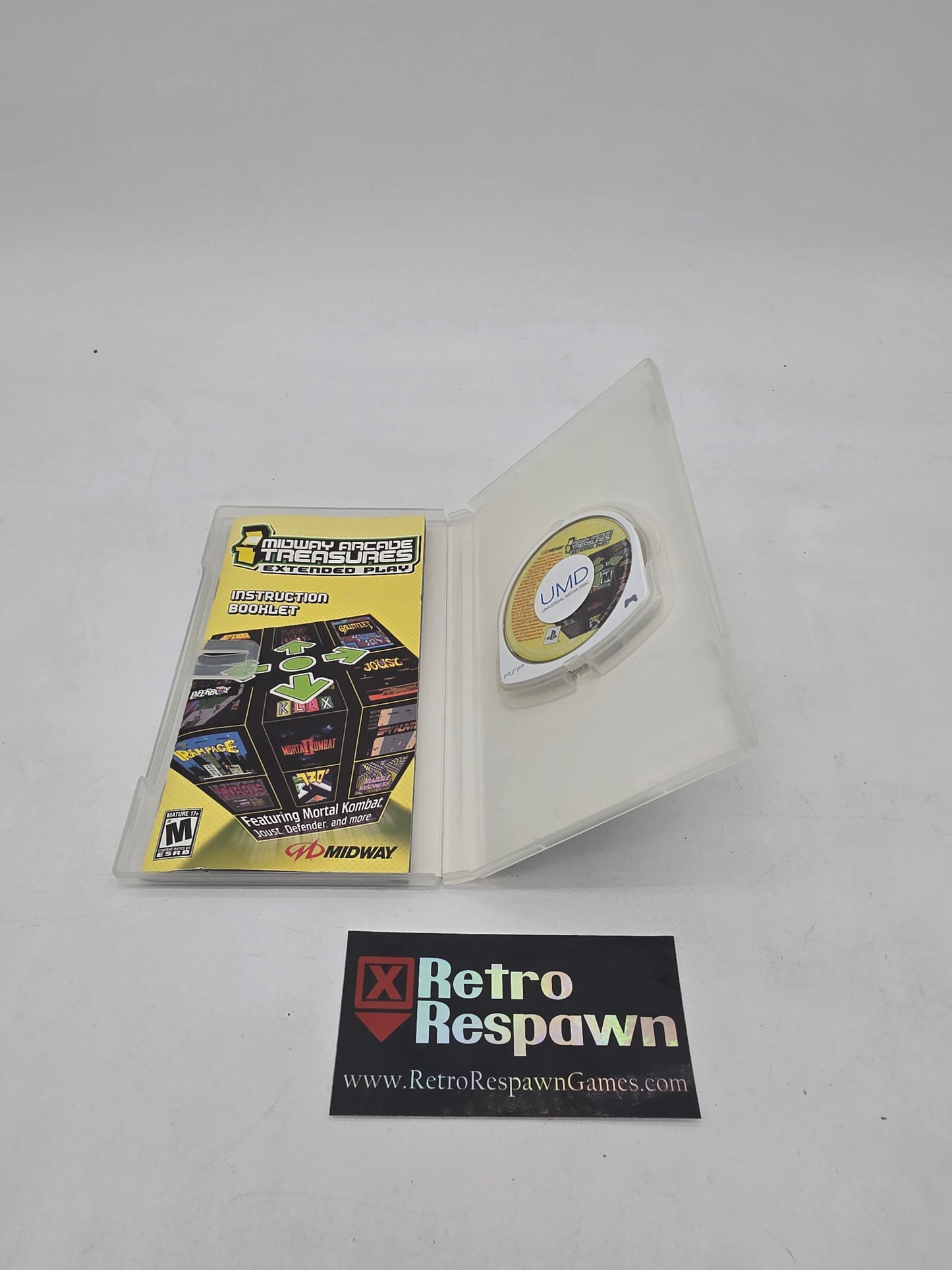 Midway Arcade Treasures Extended Play - PSP (Complete)