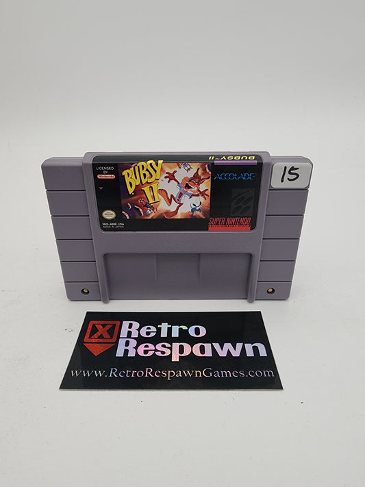 Bubsy II - Super Nintendo (Game Only)