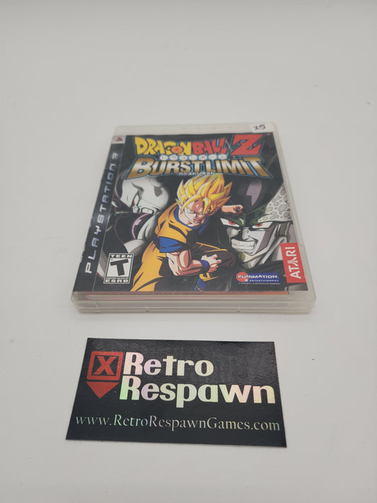 Dragon Ball Z Burst Limit - Playstation 3 (Complete)