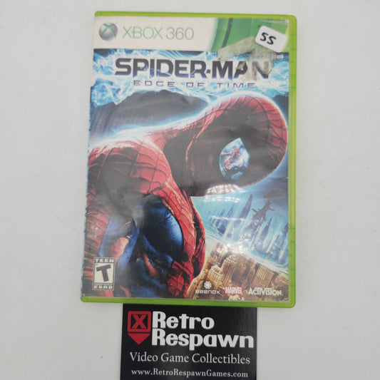 Spiderman: Edge of Time - Xbox 360 (Water Damaged Complete)