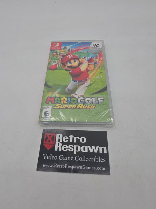 Mario Golf: Super Rush - Nintendo Switch (Sealed)