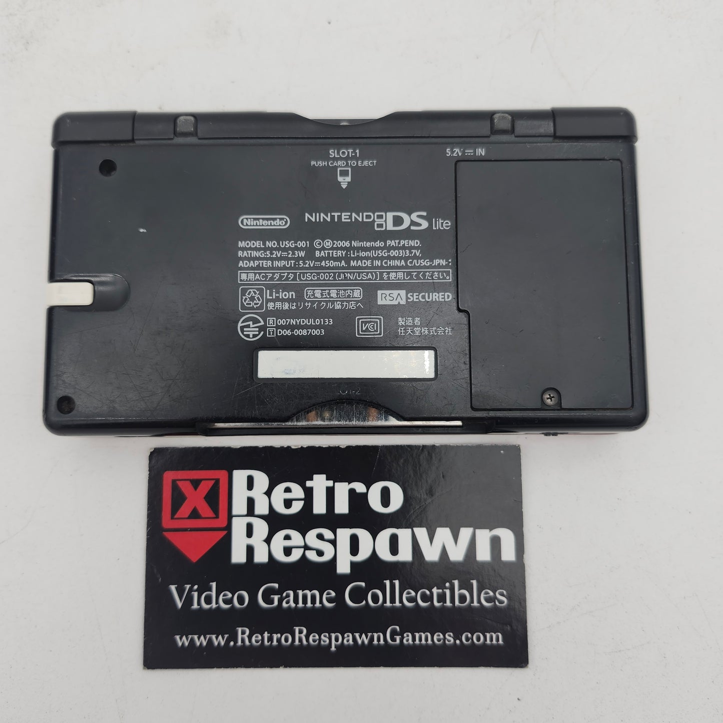 Red and Black Nintendo DS Lite - Nintendo DS (Console+Charger)