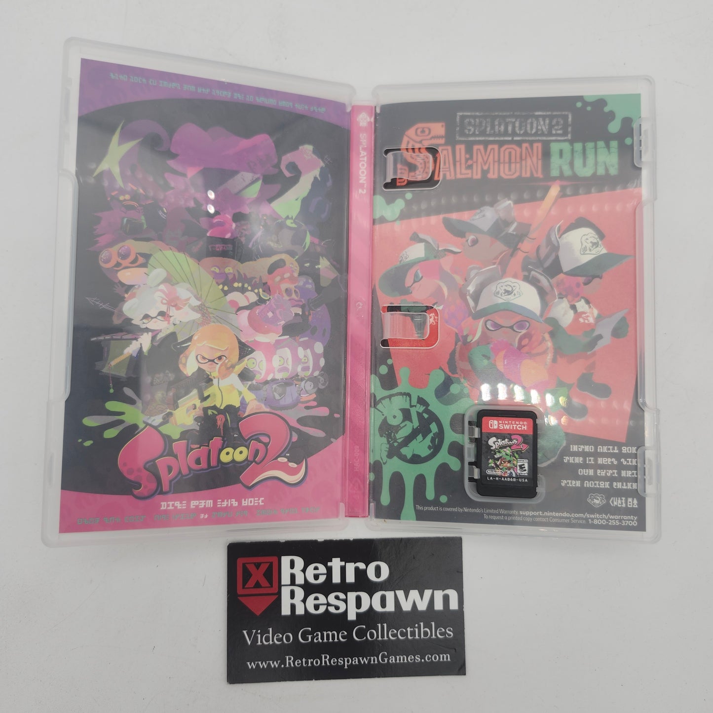 Splatoon 2 + Splatoon 2: Salmon Run - Nintendo Switch (Complete)