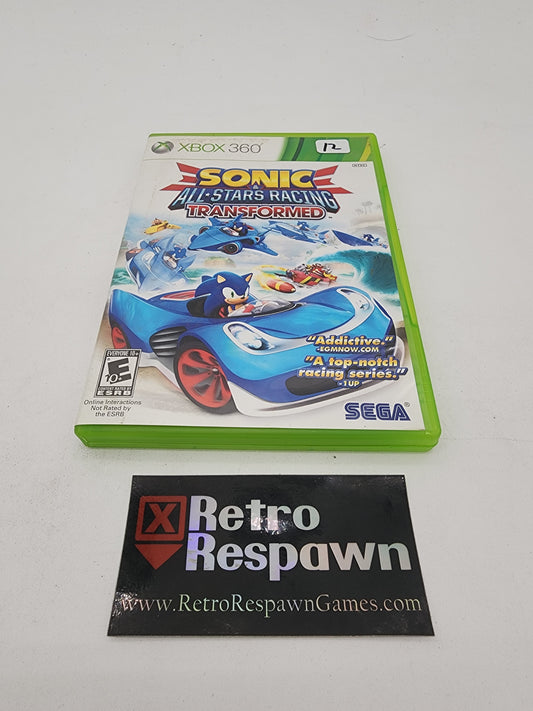 Sonic & All-Stars Racing Transformed - Xbox 360 (Complete)