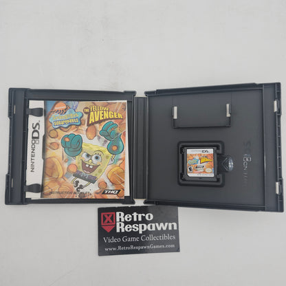 SpongeBob SquarePants Yellow Avenger - Nintendo DS (Complete)