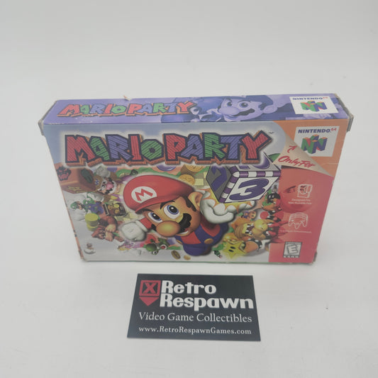 [Mid Condition] Mario Party - Nintendo 64 (Complete)