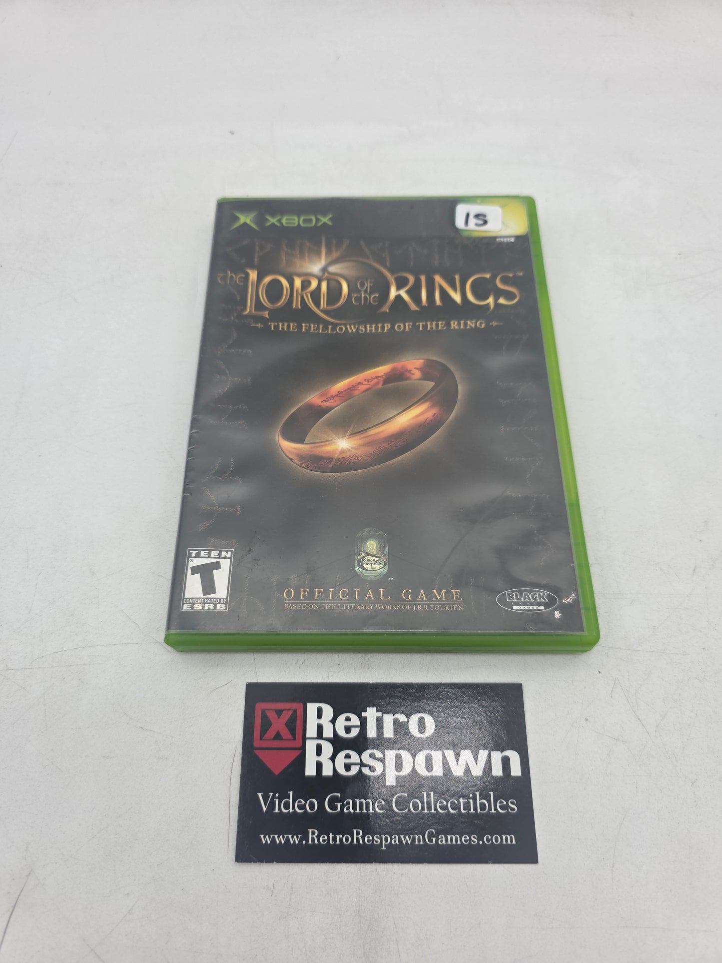 Lord of the Rings Fellowship of the Ring - Xbox (Complete)