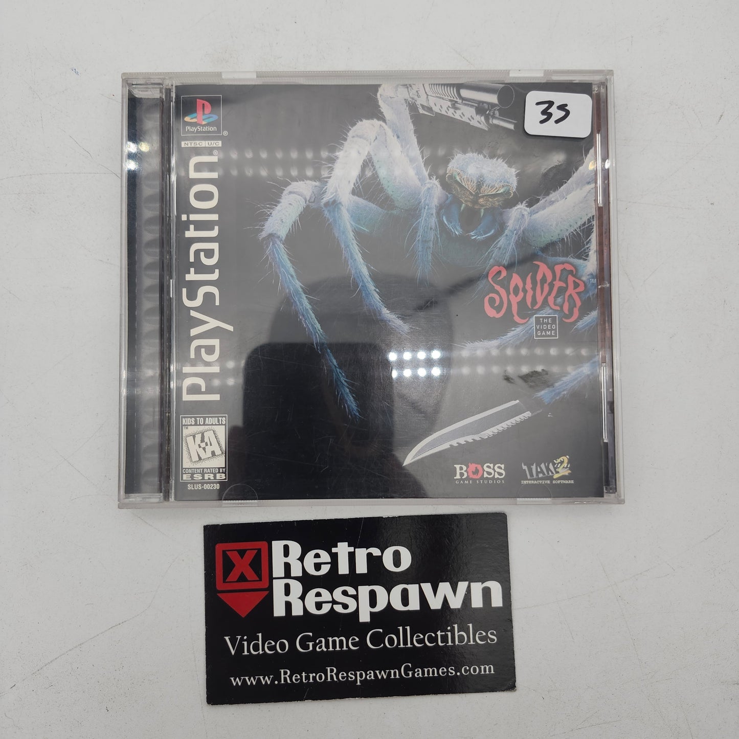 Spider - Playstation (Complete)
