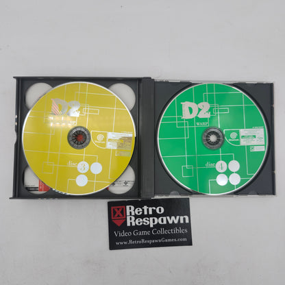 D2 Warp - JP Sega Dreamcast (Complete)