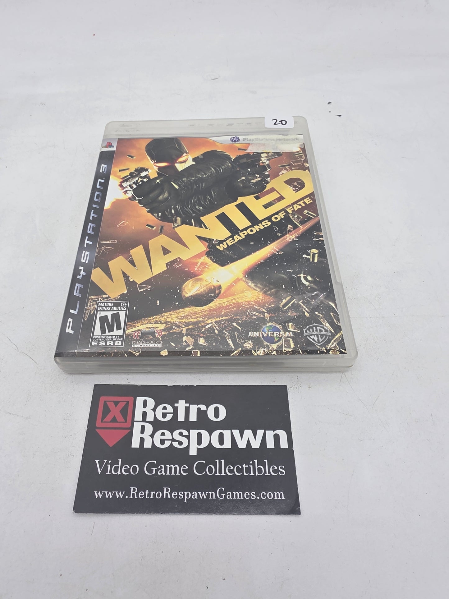 Wanted: Weapons of Fate - Playstation 3 (Complete)