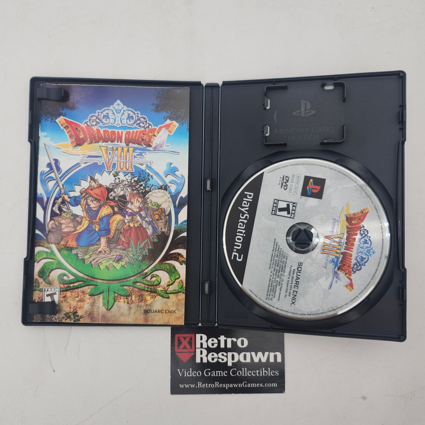 Dragon Quest VIII: Journey of the Cursed King - Playstation 2 (Complete)