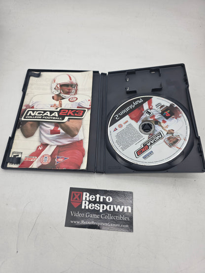 NCAA College Football 2K3 - Playstation 2 (Complete)