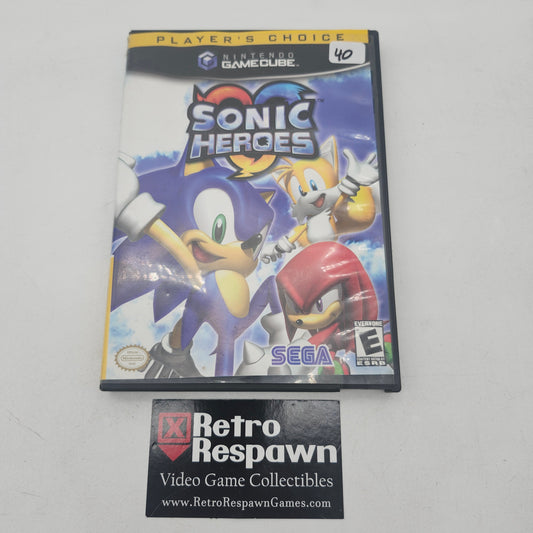 Sonic Heroes [Player's Choice] - Gamecube (Complete)
