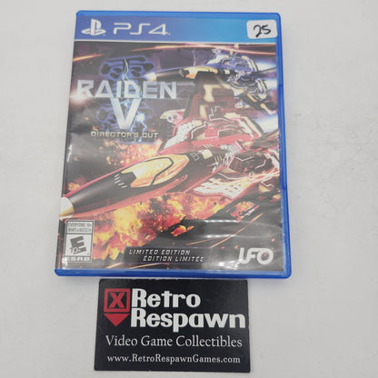 Raiden V: Director's Cut Limited Edition - Playstation 4 (Complete)