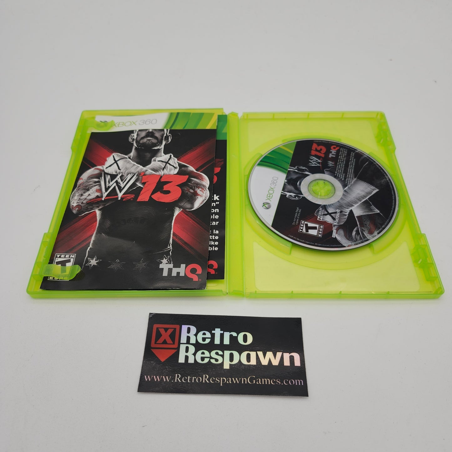 WWE '13 - Xbox 360 (Complete)