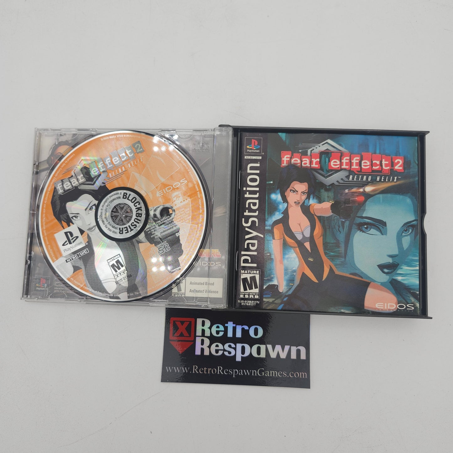 Fear Effect 2 Retro Helix - Playstation (Complete)