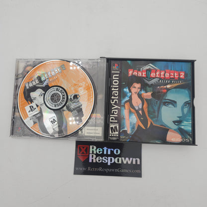 Fear Effect 2 Retro Helix - Playstation (Complete)