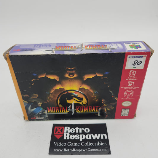 Mortal Kombat 4 - Nintendo 64 (Complete)