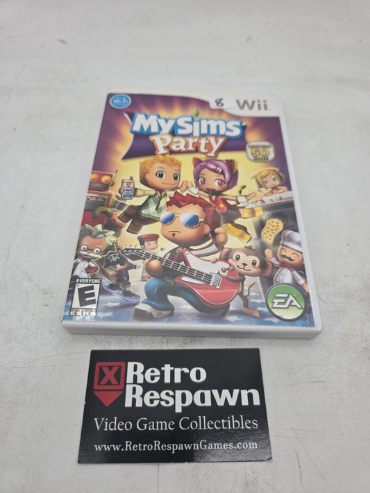 MySims Party - Wii (Complete)