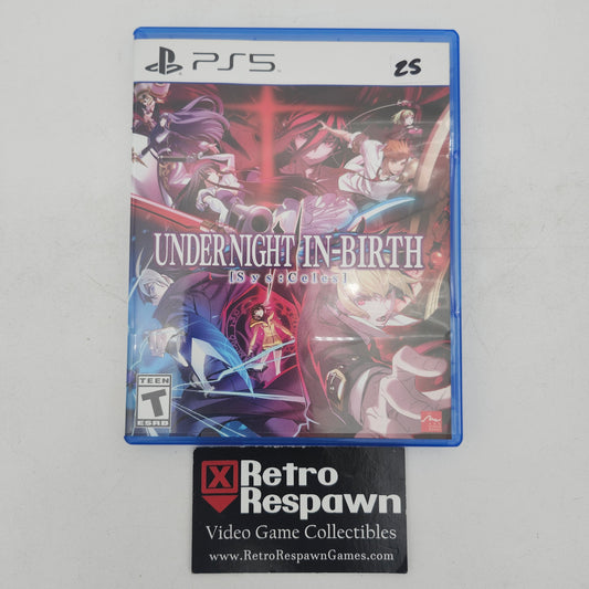 Under Night In-Birth II: Sys:Celes - Playstation 5 (Complete)