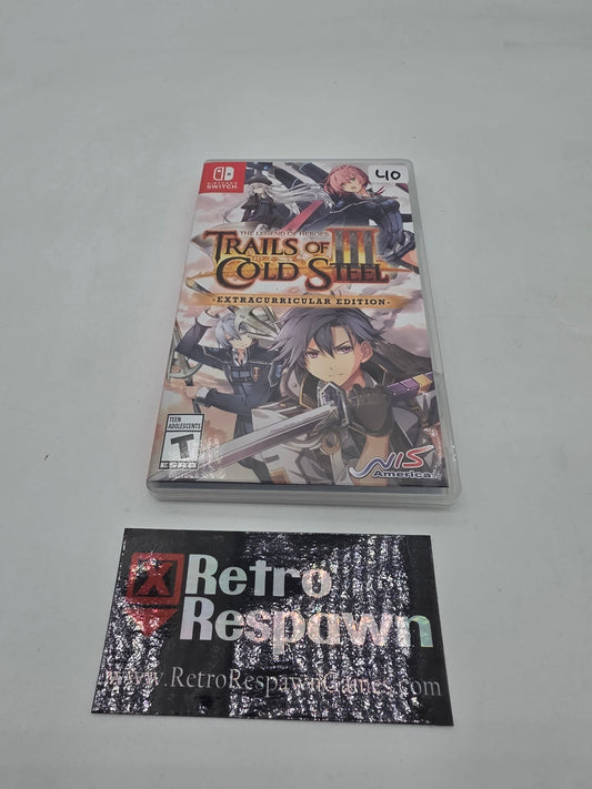 Legend of Heroes: Trails of Cold Steel III [Extracurricular Edition] - Nintendo Switch (Complete)