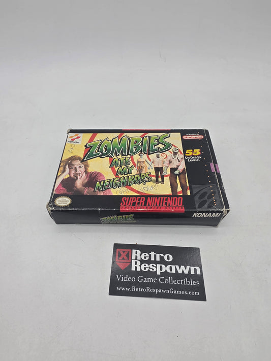 Zombies Ate My Neighbors - Super Nintendo (Complete)
