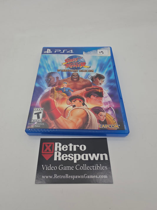Street Fighter 30th Anniversary Collection - Playstation 4 (Complete)