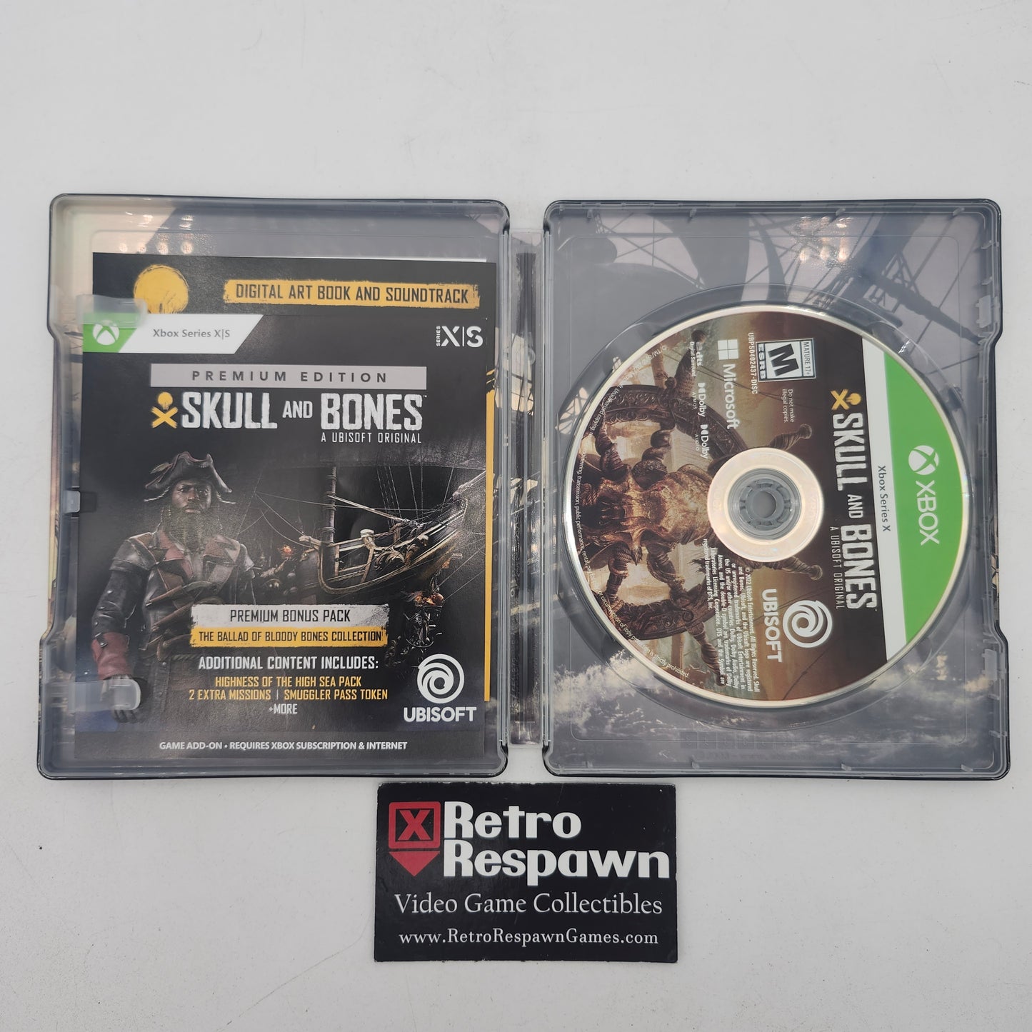 Skull and Bones [Premium Edition Steelbook] - Xbox Series X (Complete)