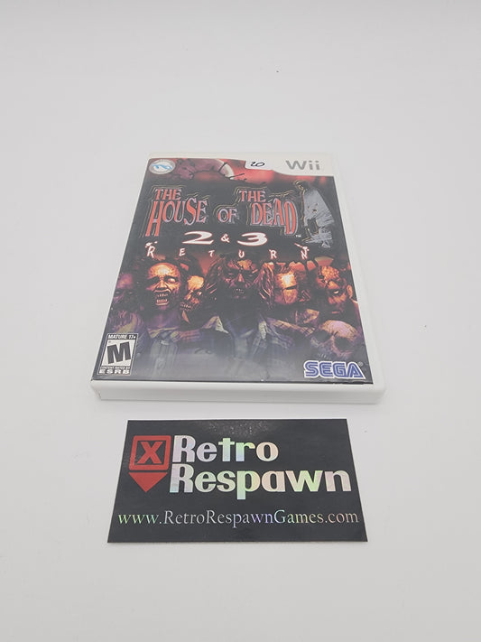 The House of the Dead 2 & 3 Return - Wii (Missing Manual)