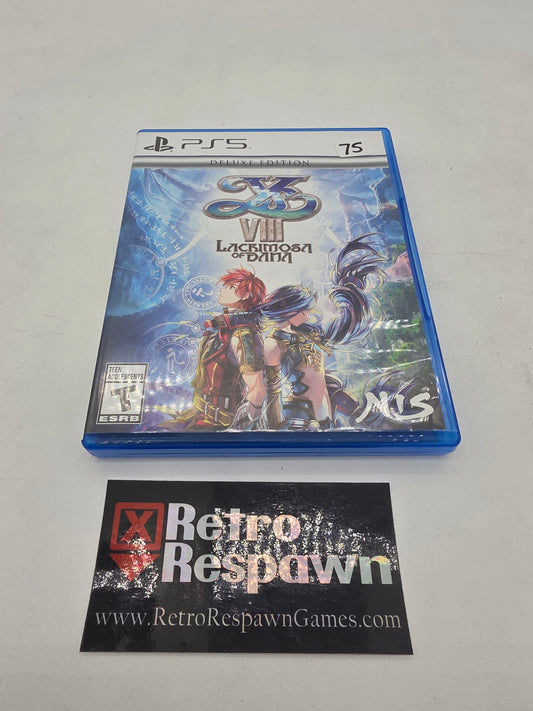 Ys VIII: Lacrimosa of DANA [Deluxe Edition] - Playstation 5 (Complete)