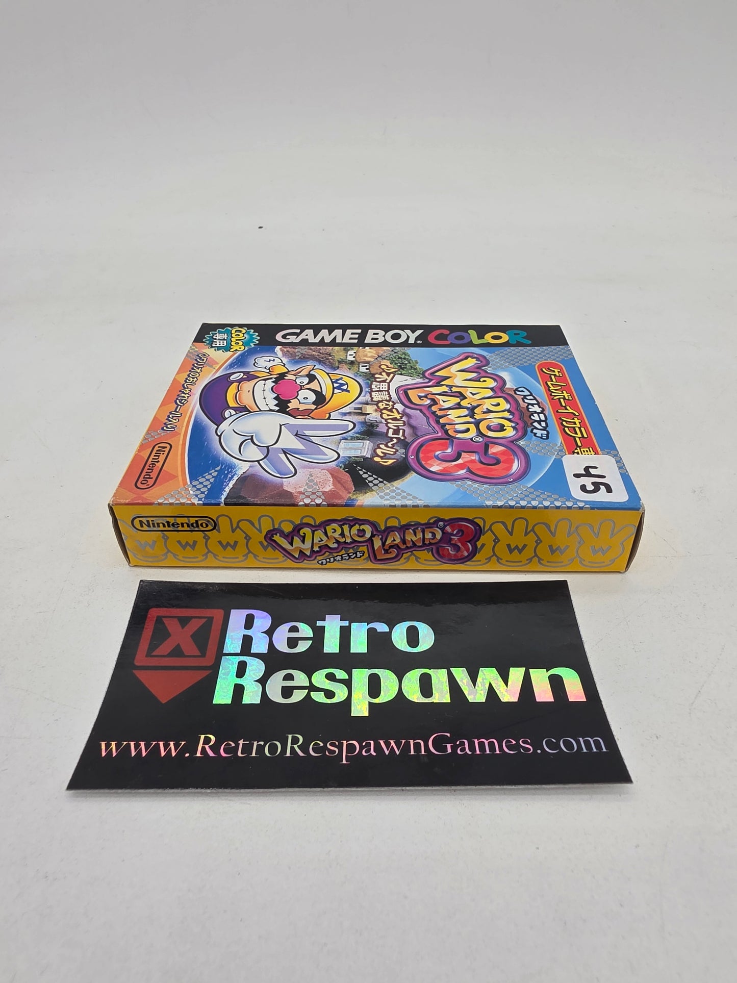 Wario Land 3 - JP GameBoy Color (Missing Manual)