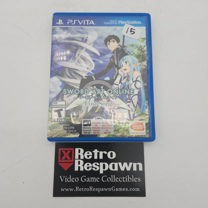 Sword Art Online: Lost Song - Playstation Vita (Complete)