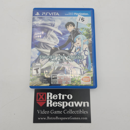 Sword Art Online: Lost Song - Playstation Vita (Complete)