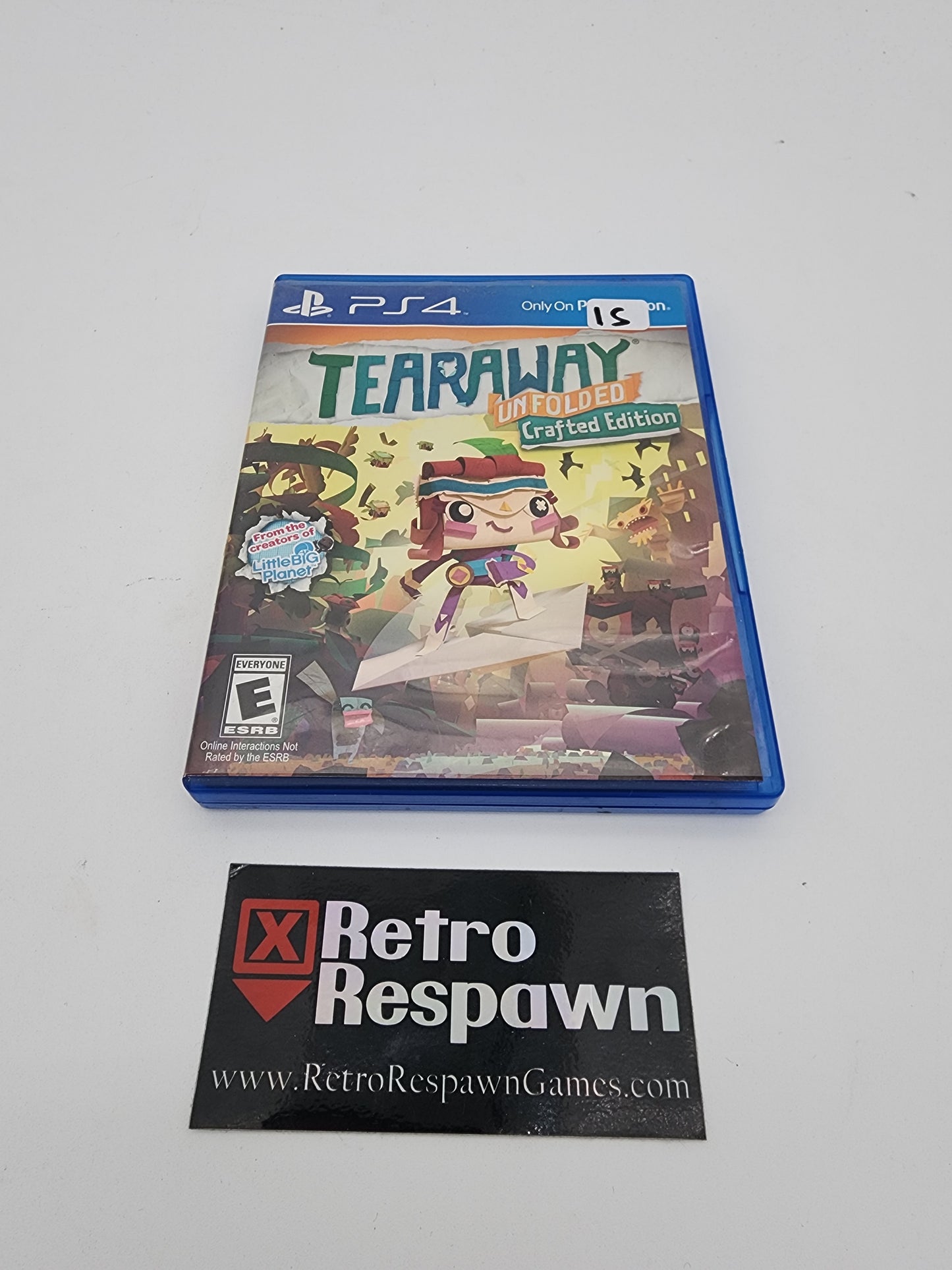 Tearaway Unfolded - Playstation 4 (Complete)