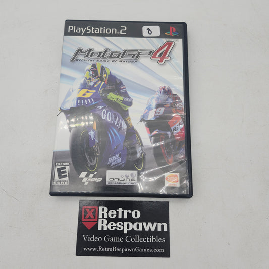 MotoGP 4 - Playstation 2 (Complete)
