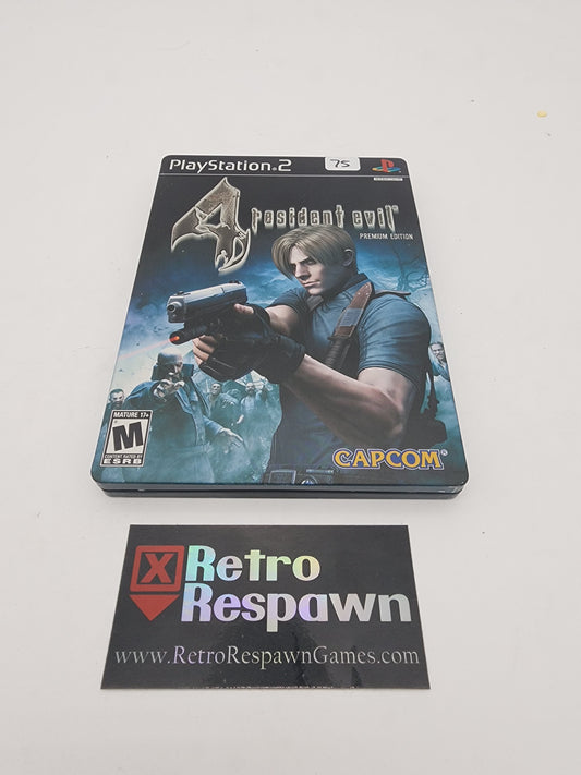 Resident Evil 4 [Premium Edition] - Playstation 2 (Complete/ No Lenticular)