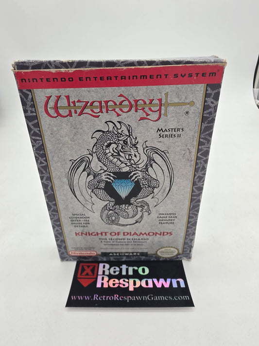 Wizardry: Knight of Diamonds Second Scenario - NES (Complete)