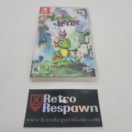 Yooka-Laylee - Nintendo Switch (Complete)