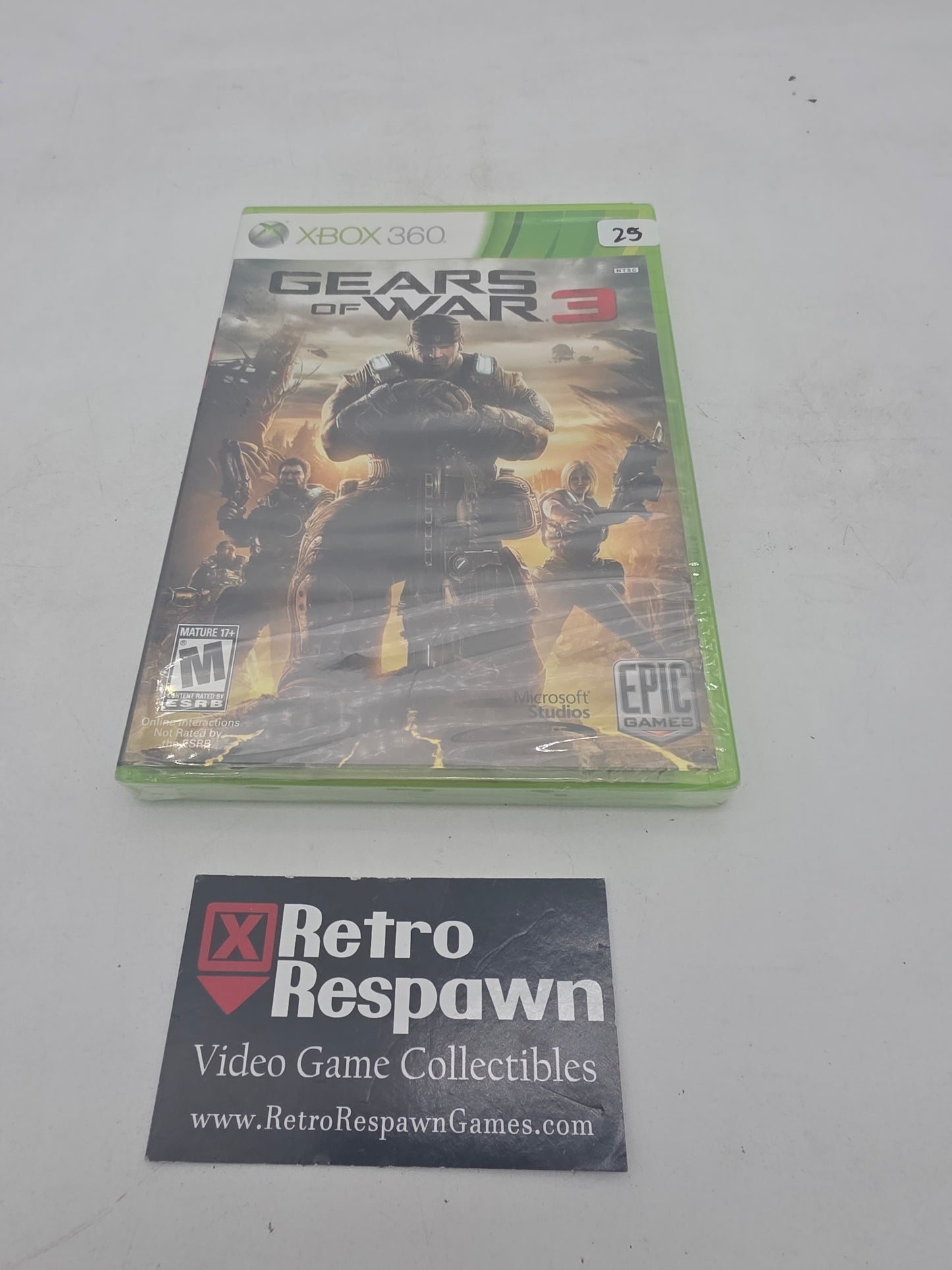 Gears of War 3 - Xbox 360 (Sealed)