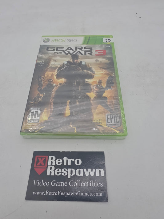 Gears of War 3 - Xbox 360 (Sealed)