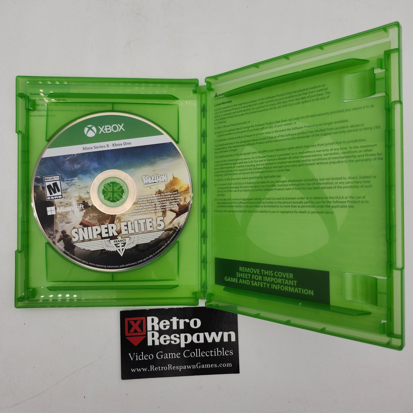 Sniper Elite 5 - Xbox Series X (Complete)