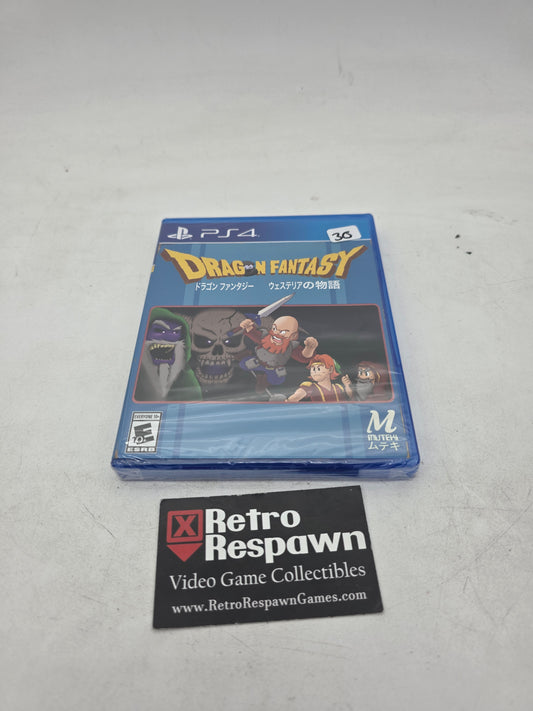 Dragon Fantasy: The Volumes of Westeria - Playstation 4 (Sealed)