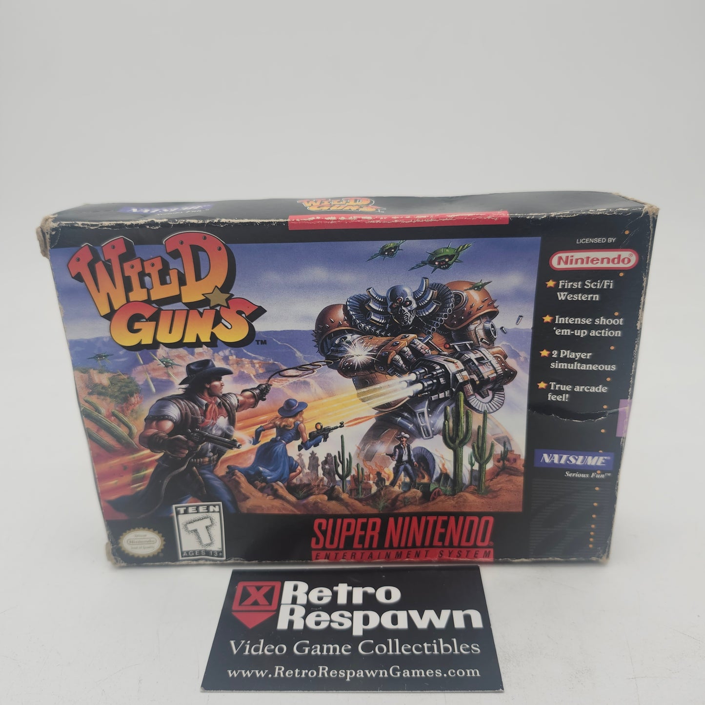 Wild Guns - Super Nintendo (Complete)