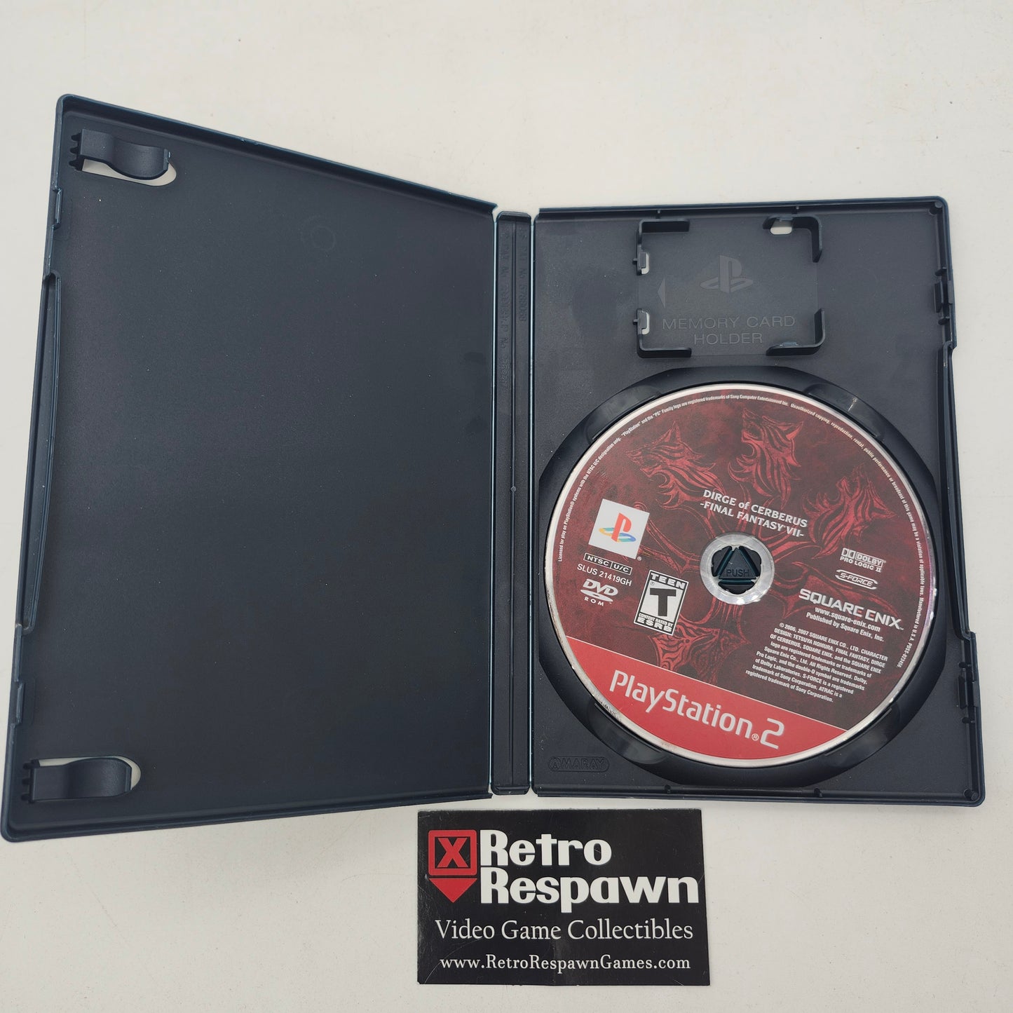 Final Fantasy VII Dirge of Cerberus [Greatest Hits] - Playstation 2 (Missing Manual)
