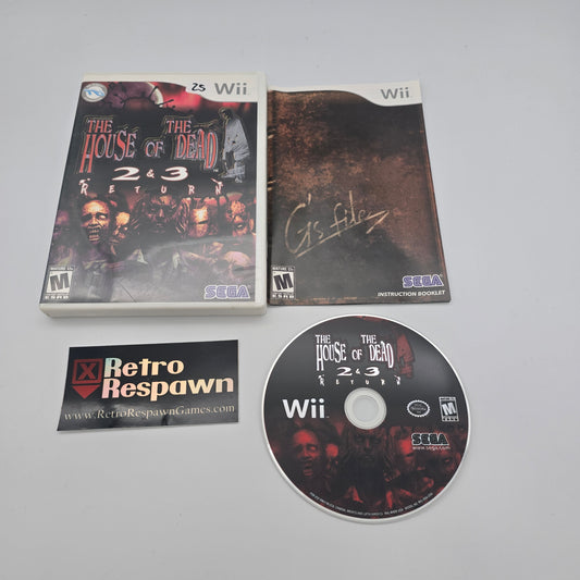 The House of the Dead 2 & 3 Return - Wii (Complete)