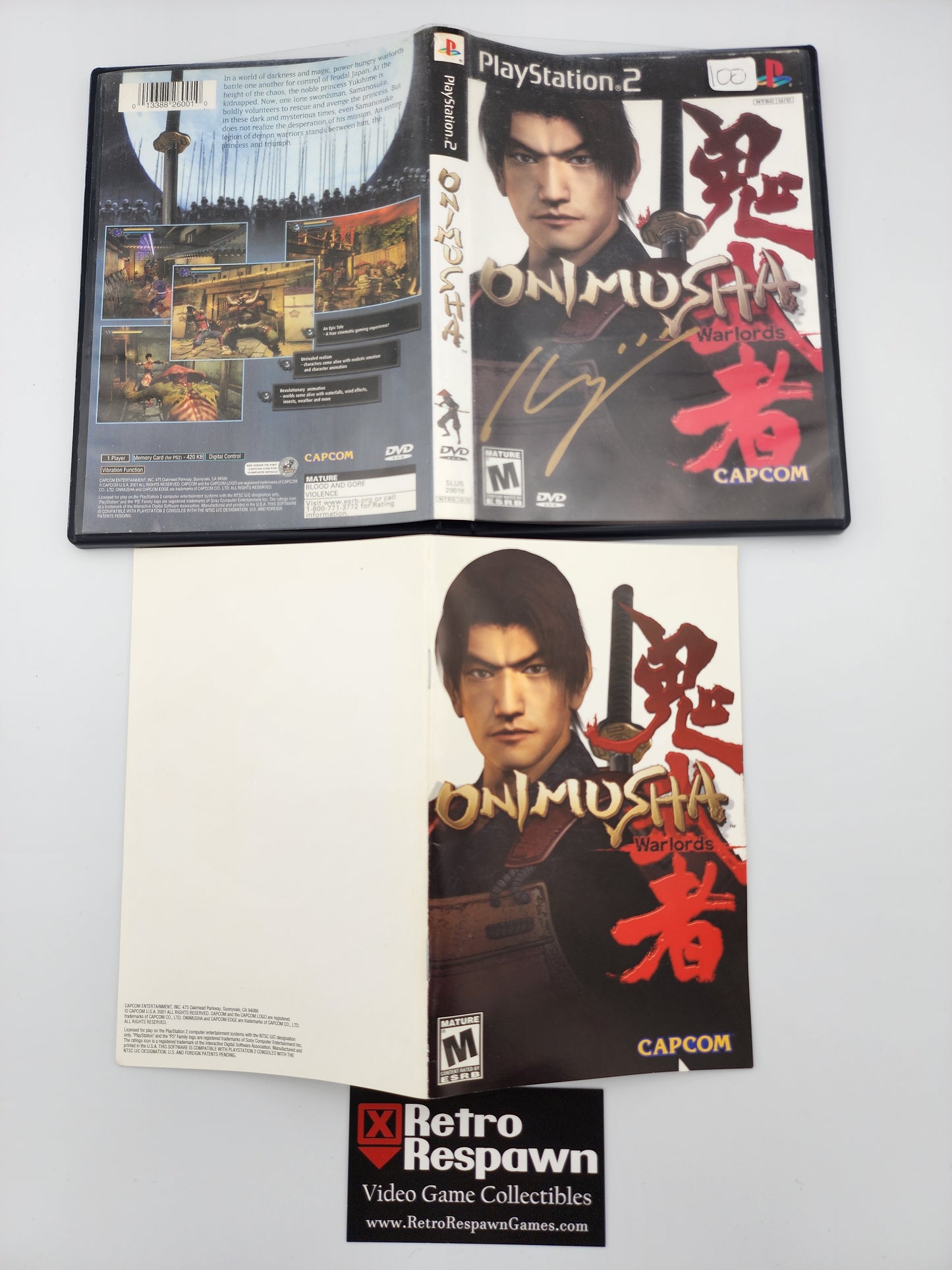 Onimusha - Playstation 2 SIGNED- BY MUSICIAN