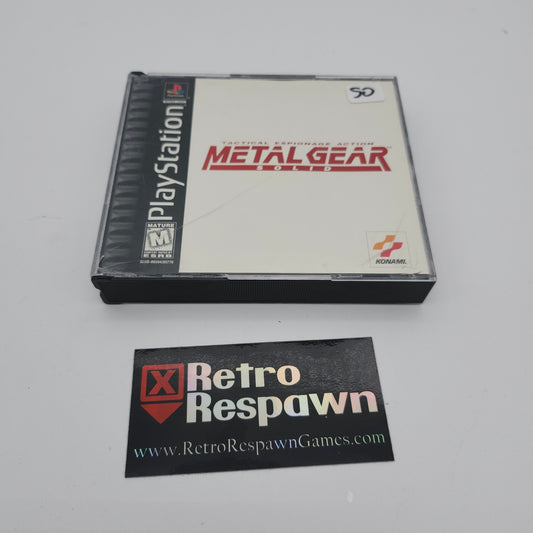 Metal Gear Solid - Playstation (Complete)