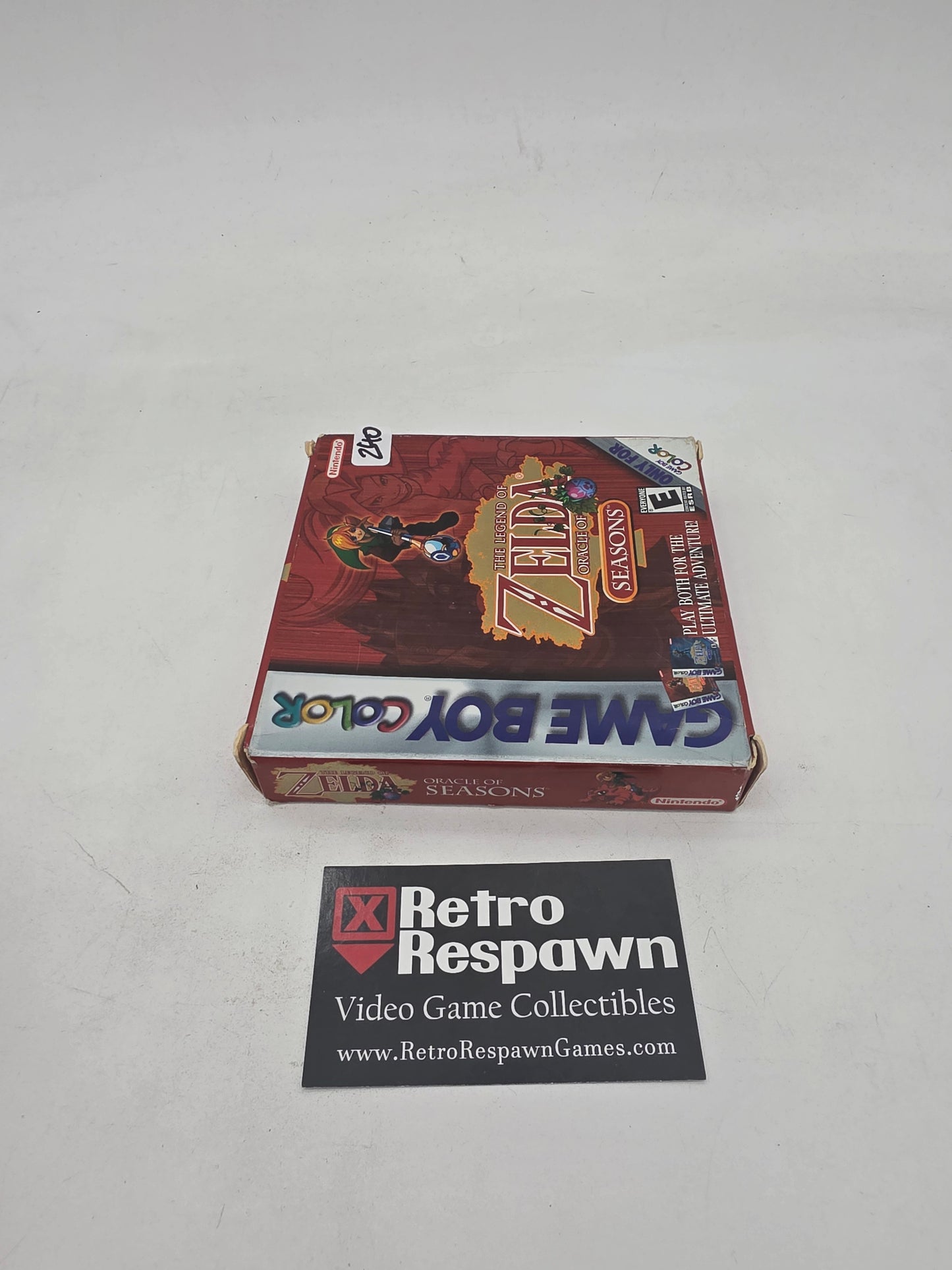 1st Print Zelda Oracle of Seasons - GameBoy Color (Complete)
